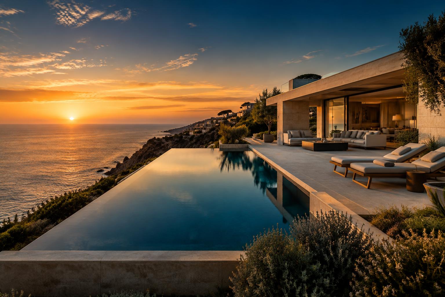 Sugestão visual de moradia premium em Cascais